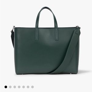 Calpak tote bag in forest green